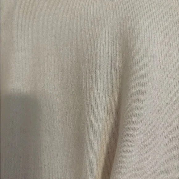 Style & Co. Ivory Balloon-Sleeve Sweater with Keyhole Neck, Size 0X. - Picture 7 of 7